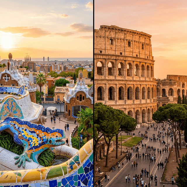 Barcelone vs Rome : quelle destination choisir pour un petit budget ?