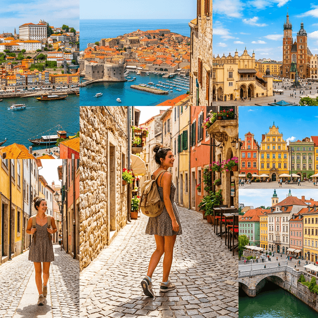 5 destinations européennes à moins de 200€ tout compris